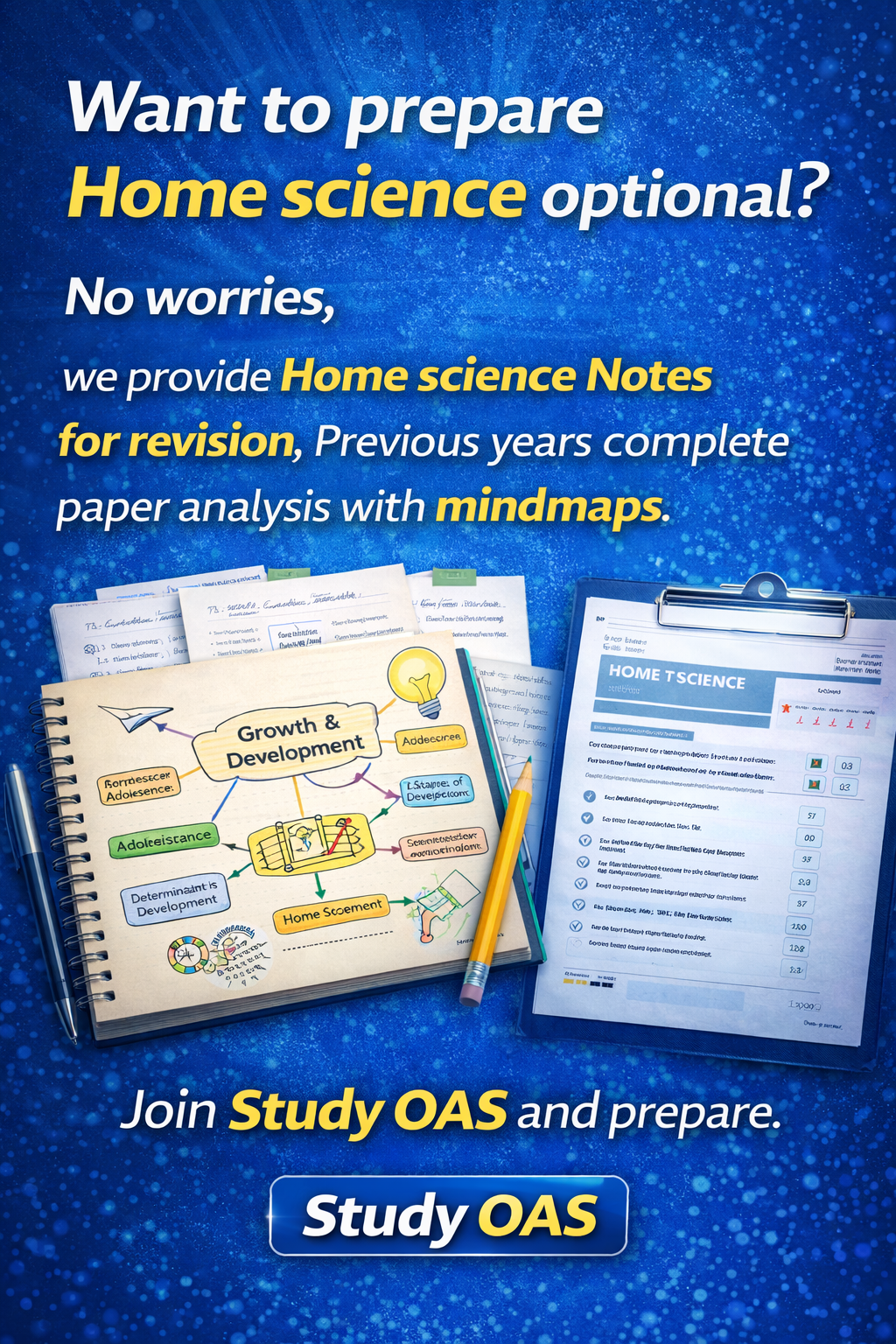 HOME SCIENCE OPTIONAL NOTES FOR OPSC